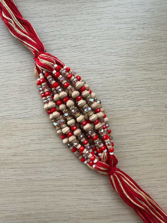 Nude and Red Rakhi (Style 2)